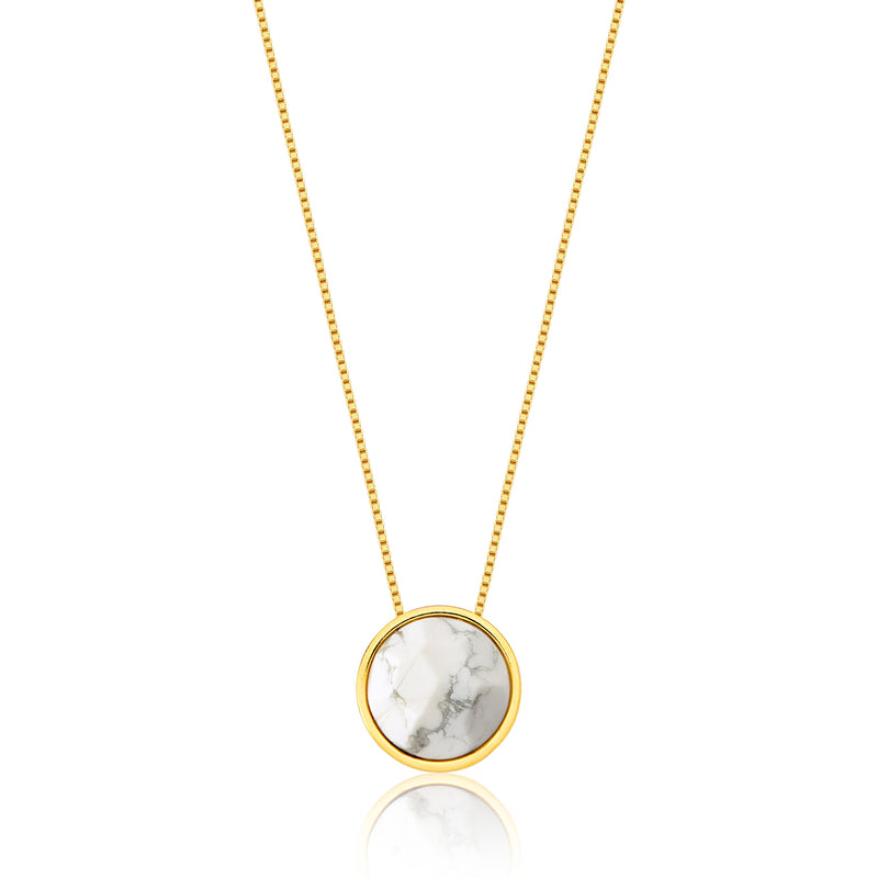 HOWLITE KATE NECKLACE