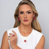 PINK FELDSPAR NECKLACE