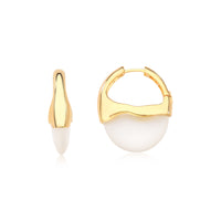 CRISTAL SMALL SEA EARRING