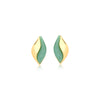 GREEN  QUARTZ EARRING SMALL